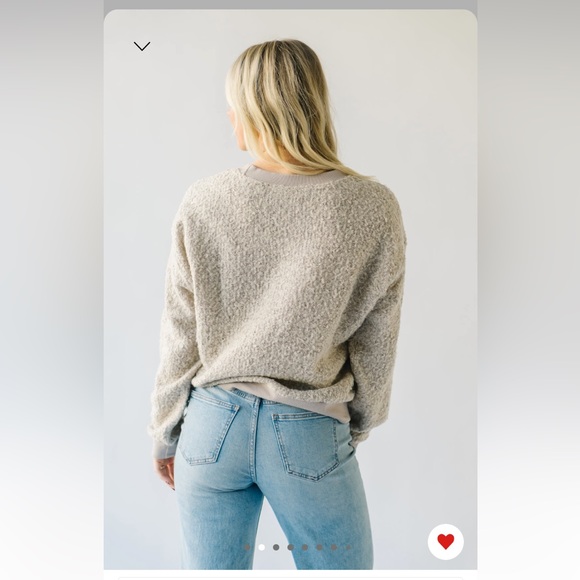 Listicle Rockport Textured Pullover - Picture 2 of 9